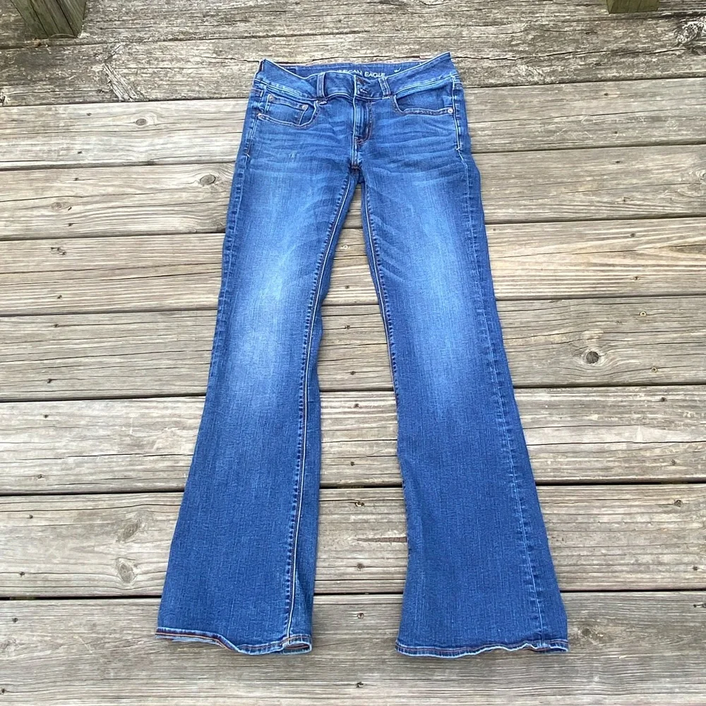 SOLD 💲American Eagle Outfitters Jeans Super Stretch boot cut - Picture 2 of 13